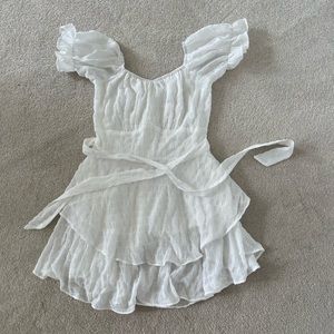 SMALL WHITE DRESS from Molicloth